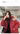 Long Thicken Hooded Parkas Fur Collar Detachable Women s Winter Jackets Red Warm