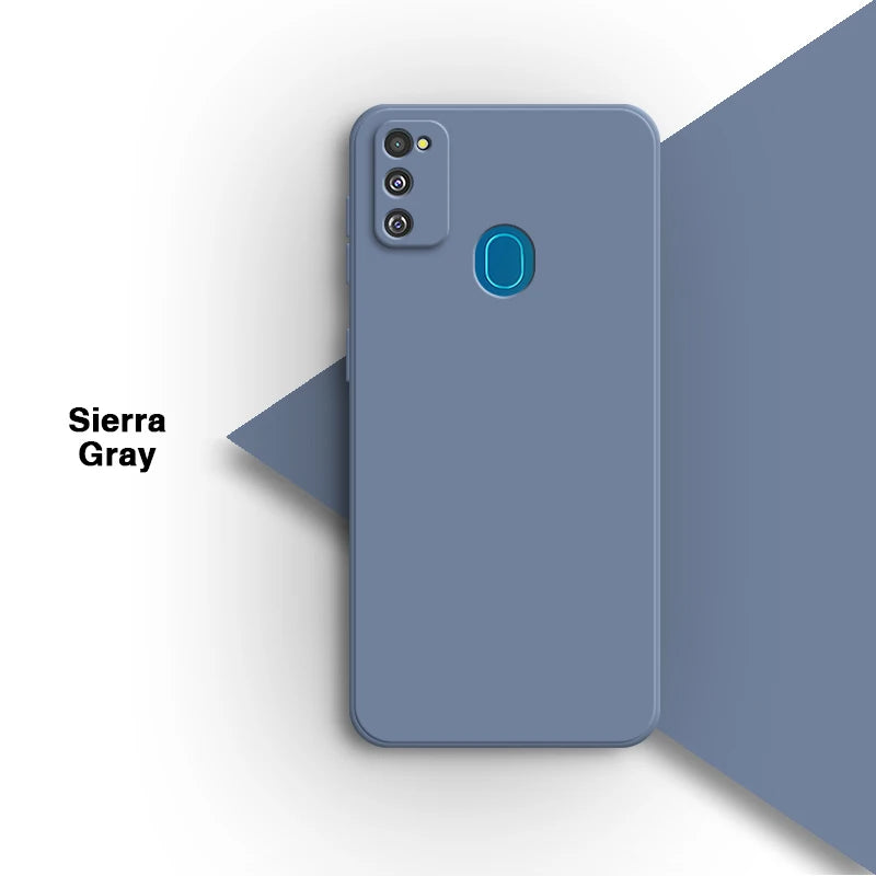 Klassieke, hoogwaardige hoes voor Samsung Galaxy M21 6.4 SM M215f SM M215f DS SM