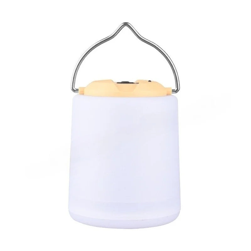 1PC Ingebouwde batterij USB oplaadbare LED kampeerverlichting Buiten kampeerbarbecue
