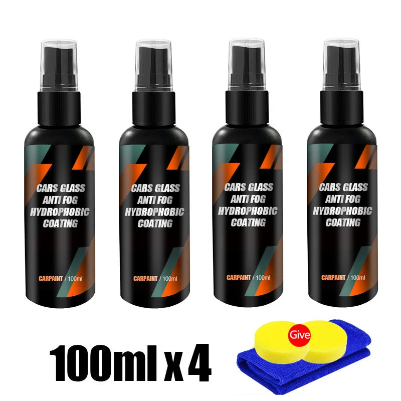 Auto Water Repellent Spray Anti Rain Coating For Cars Glass Hydrophobic Anti