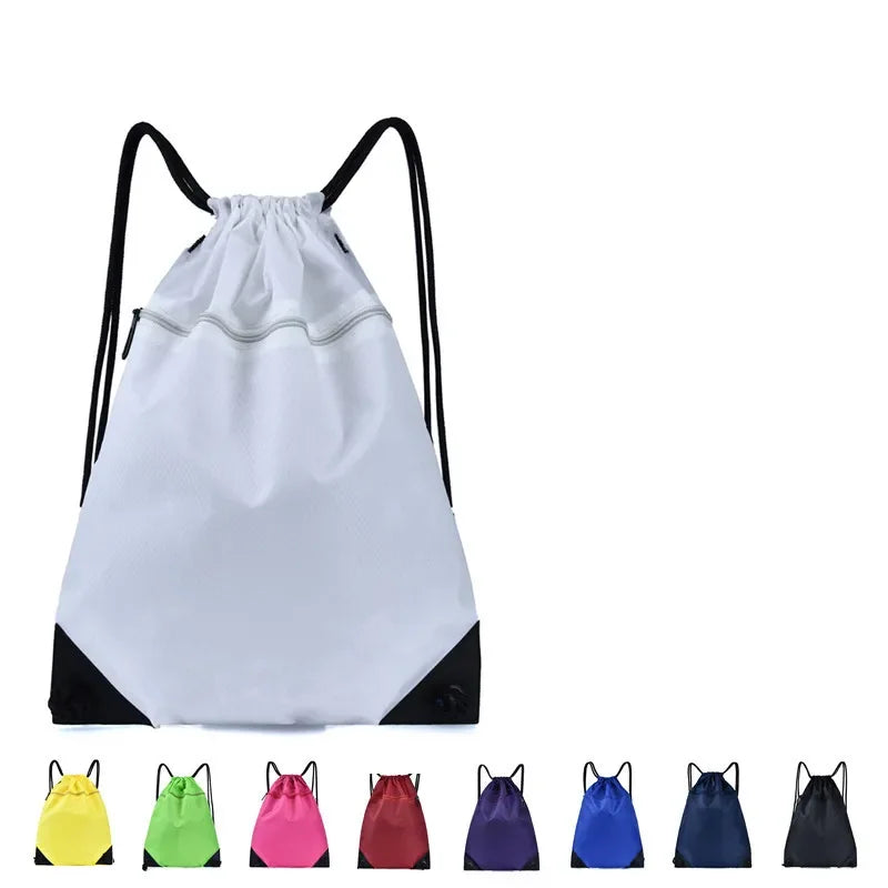 Lightweight Drawstring Sports Bag Large Capacity Basketball Bag Football Bag Outdoor Sports Portable