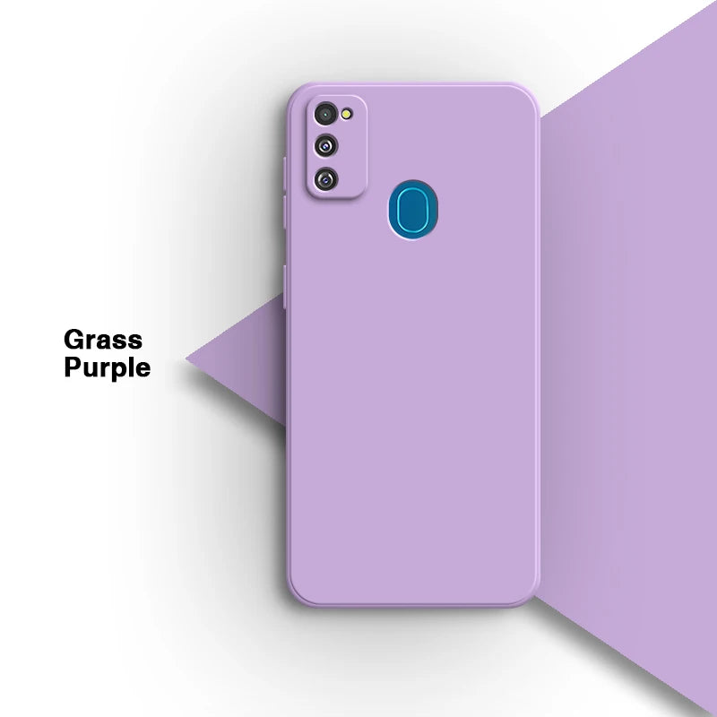 Klassieke, hoogwaardige hoes voor Samsung Galaxy M21 6.4 SM M215f SM M215f DS SM