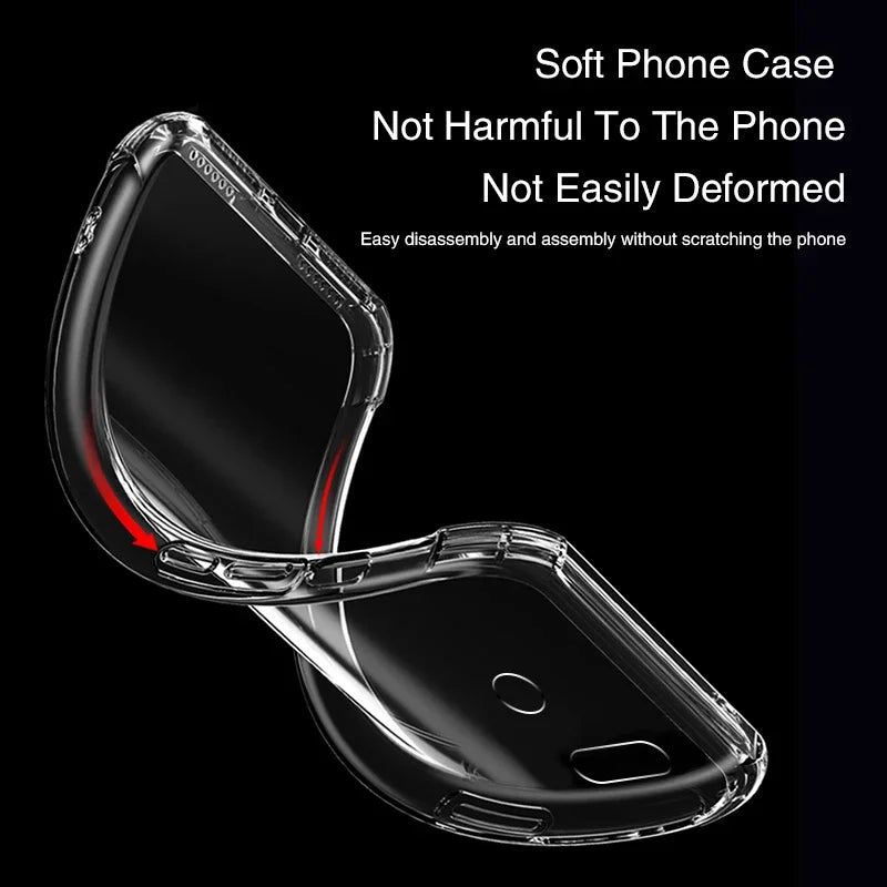 Airbag zachte siliconen telefoonhoes voor Huawei Nova3 Nova 3 3i 3E 2s 2i 2 Plus