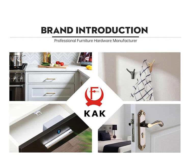 KAK Smart Home Biometrisch vingerafdrukslot Verborgen lade Elektronisch slot
