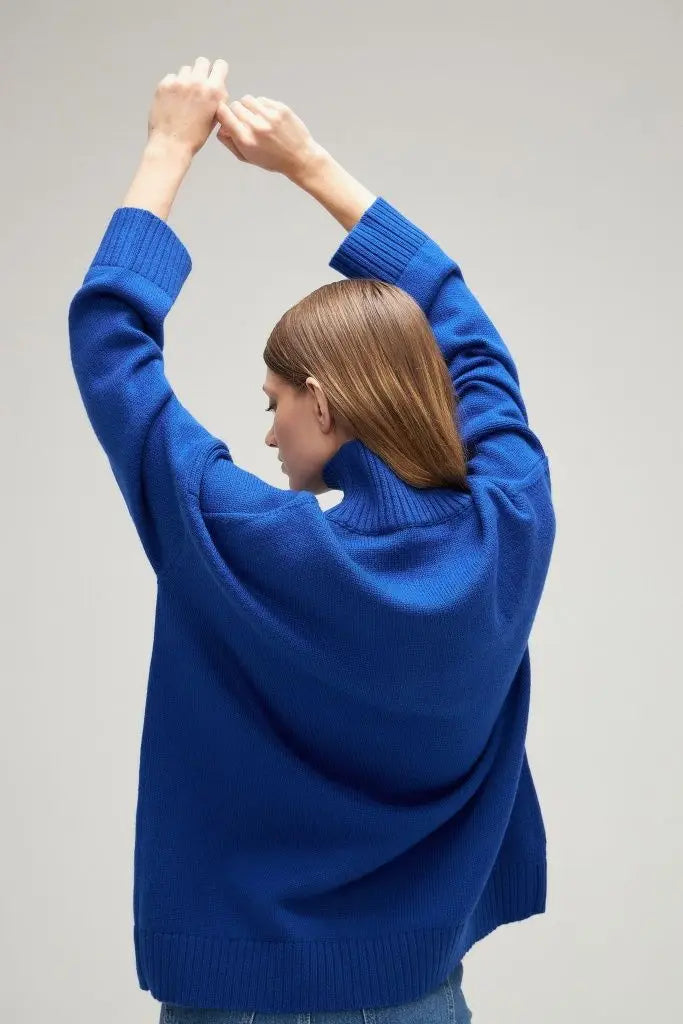 Bornladies Dames Turtleneck Trui Herfst Dikke Warme Trui Tops Winter