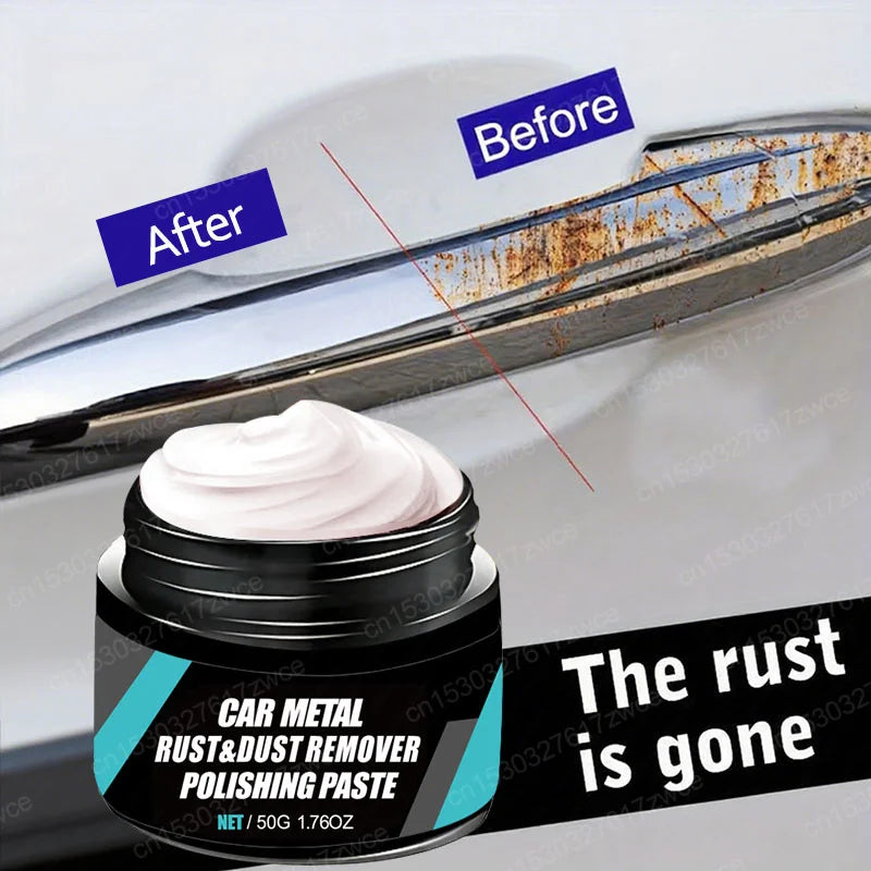 Motorcycle Metal Rust & Wheel Hub Rust Scratch Repair Wax Agent Car Metal