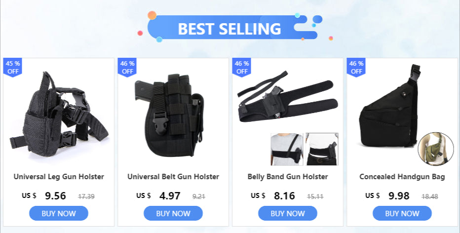 Universal Drop Leg Gun Holster Right Handed Tactical Thigh Pistol Bag Pouch Legs Harness for All