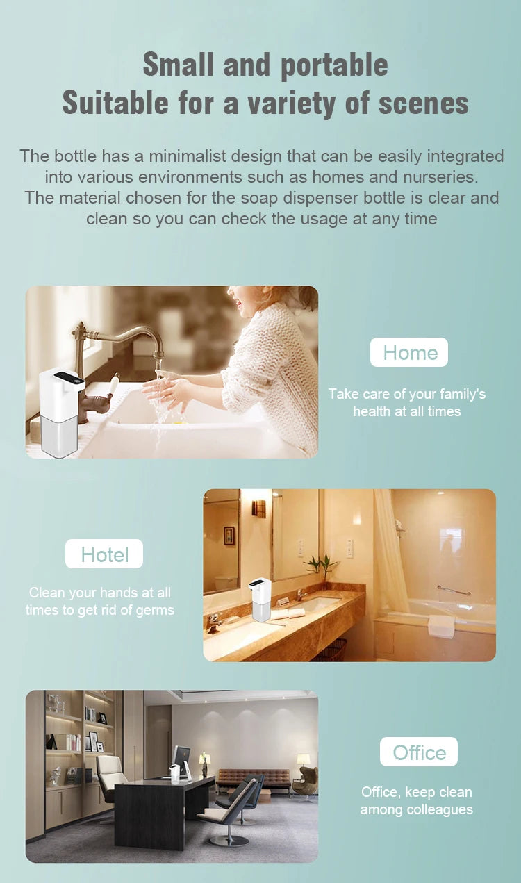 Automatic Liquid Soap Dispenser Touchless Infrared Sensor Hand Free Soap Hand