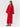 Bornladies Summer Women s Stylish Red Wrap Maxi Dress Lapel Kimono Sleeve Belted