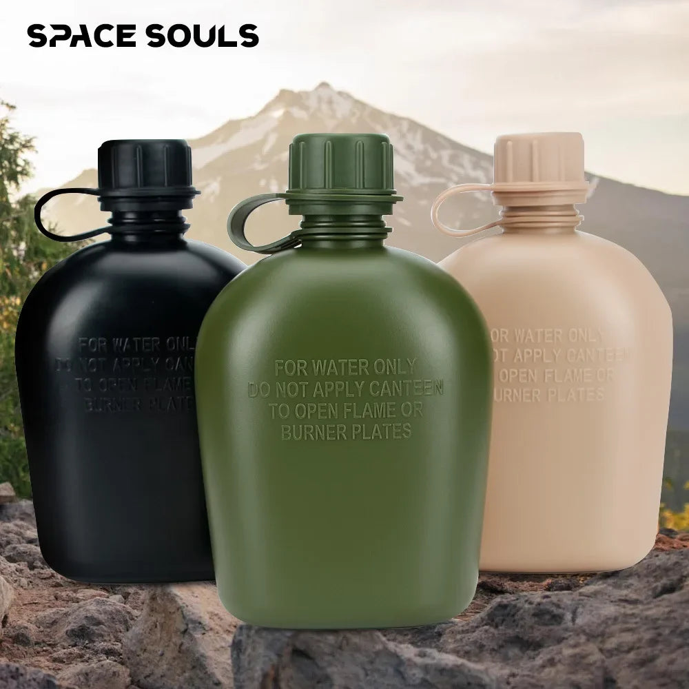 American Style Tactical Single Soldier Water Bottle High Polymer Outdoor Camping