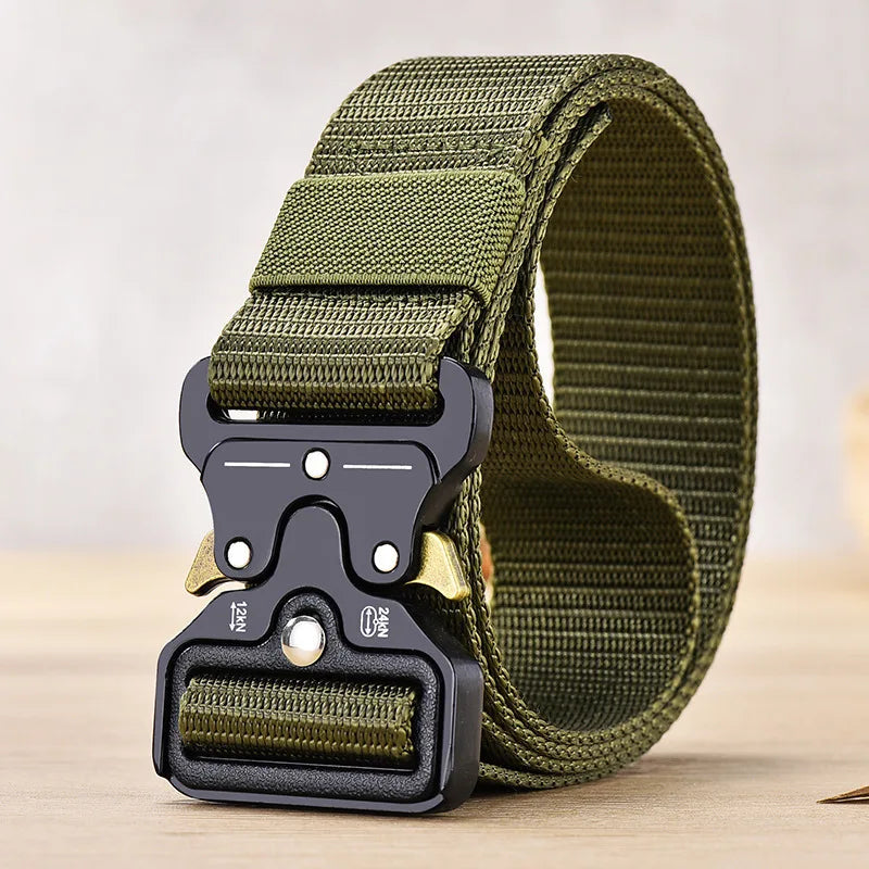 Men s Belt Outdoor Hunting Tactical Mens Belt Multifunctional Combat Survival