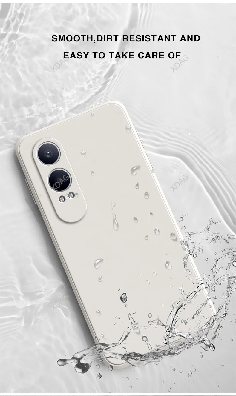 Basis telefoonhoesje voor OnePlus Nord CE4 Lite 5G 6.67 Cph2621 vloeibare siliconen