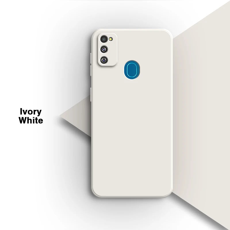 Klassieke, hoogwaardige hoes voor Samsung Galaxy M21 6.4 SM M215f SM M215f DS SM