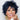 Hairjoy Short Curly Wigs Pixie Layered Synthetic Hair Wig with Bangs for White