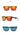 Cool Color Kdeam Brand Design Luxury Polarized Sunglasses For Men Square Sun