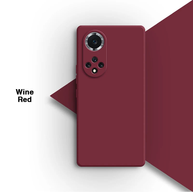 Eenvoudige telefoonhoes voor Huawei Nova9 Nova 9 Pro SE 9Pro 9SE 5G Hoge kwaliteit vierkant