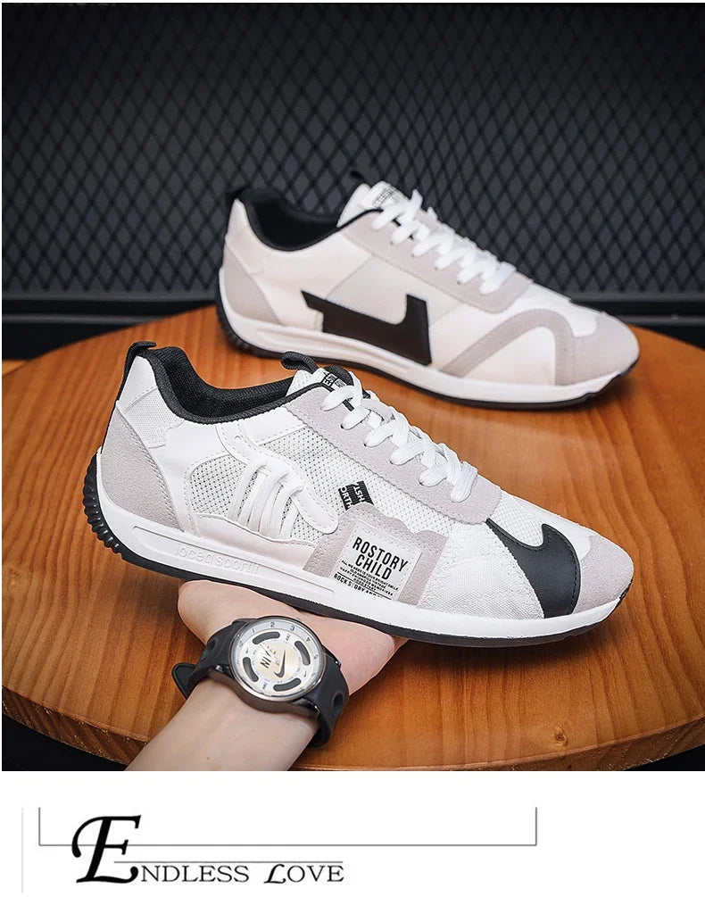 Autumn Breathable Men s Casual Shoes Sporty Thick Bottom Popular Internet Red Summer Trendy Shoes
