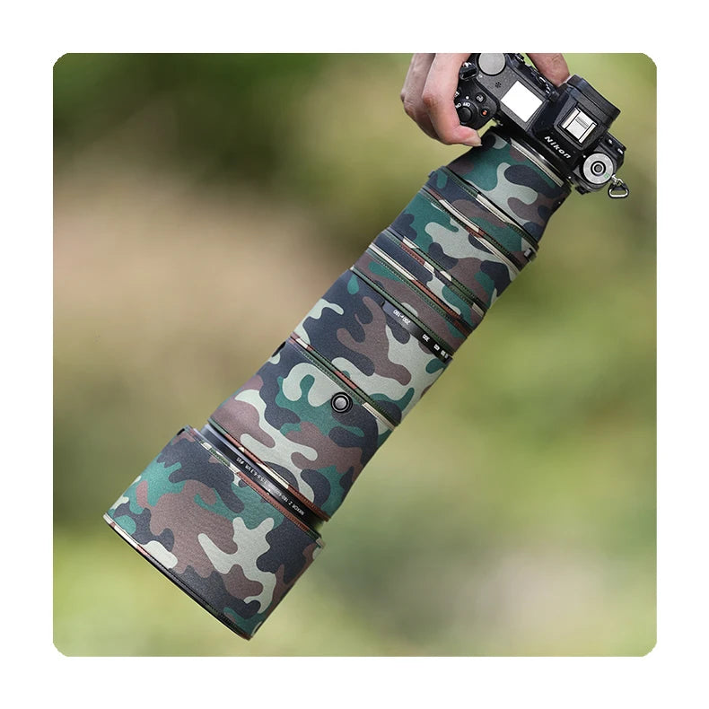 Chasing Birds camouflage lens coat for Nikon Z 180 600 mm F 5.6 6.3 VR
