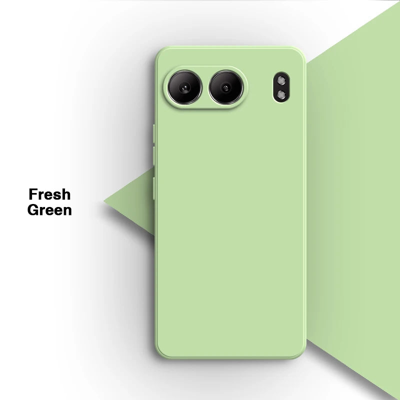 Eenvoudige vloeibare siliconen hoes voor OnePlus Nord 4 5G 6.74 Cph2663 lens