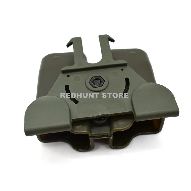 Tactical Double Magazine Holster Universal 9mm .40 Caliber Stack Mag Holder with 1.5 2 Inches Belt