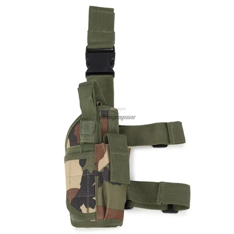 Universal Drop Leg Gun Holster Right Handed Tactical Thigh Pistol Bag Pouch Legs Harness for All