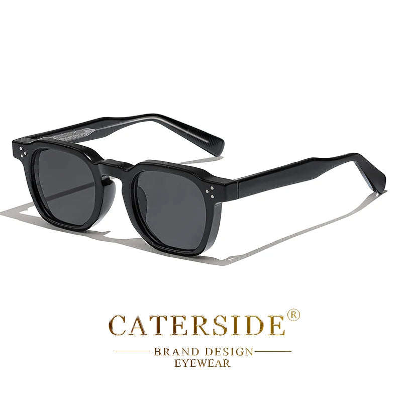 Caterside Retro Punk Men Sunglasses Square Personalized Design Glasses Women s