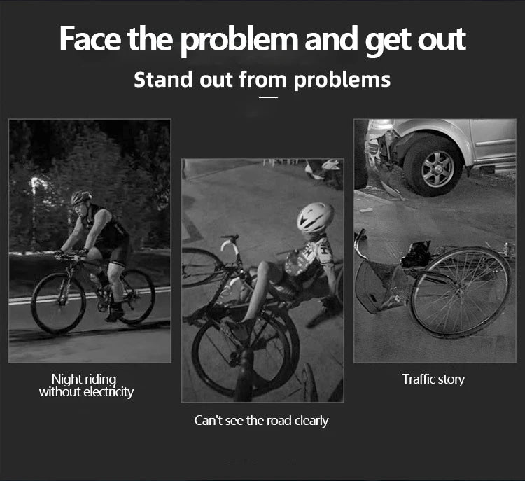 Bicycle Light Bike Front Lights Headlight Flashlight for Bicycle Rechargeable