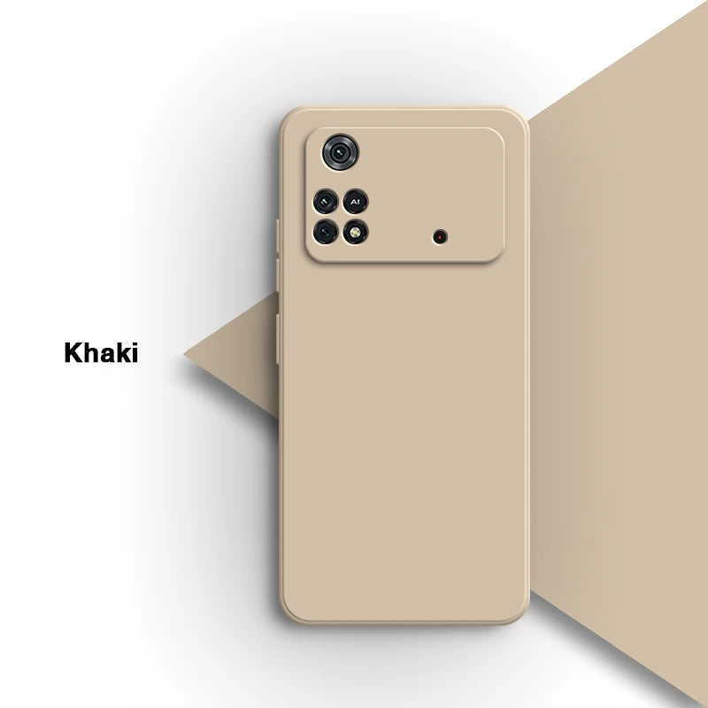 Mobiele telefoonhoesje voor Xiaomi Poco M4 Pro M4Pro 5G Eenvoudige lensbescherming