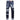 Luxe Graffiti Patchwork Print Herenjeans Hip Hop Stijl Lichtgewicht Denim Broek