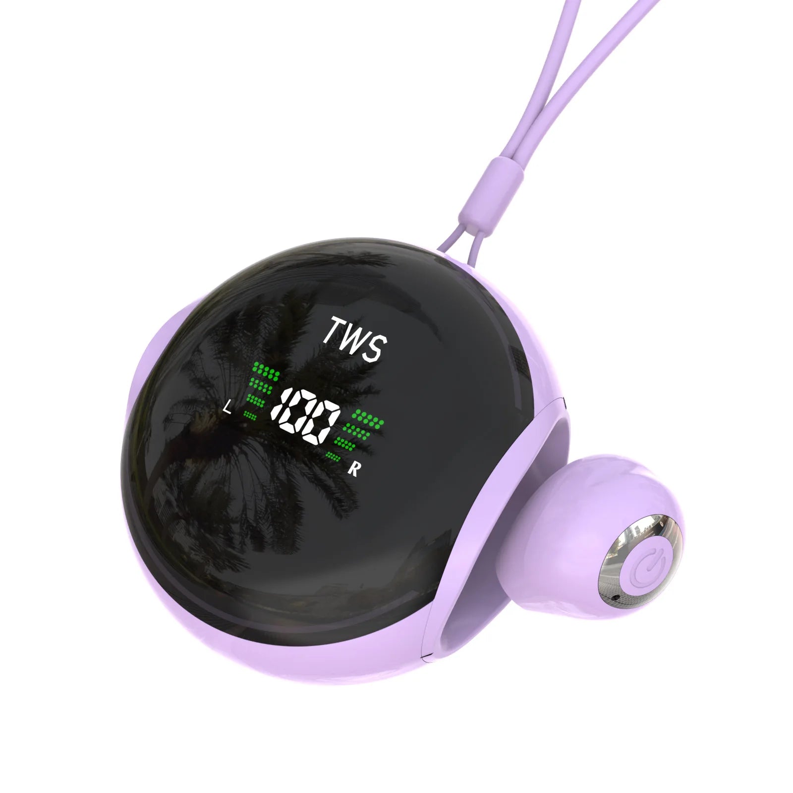 Hanging Rope Bluetooth Earphones With Dual Ear Ultra Small And Mini Semi In