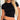 Basic Solid Crop Top Short Sleeve Crewneck Skinny T shirt Summer Casual Tee