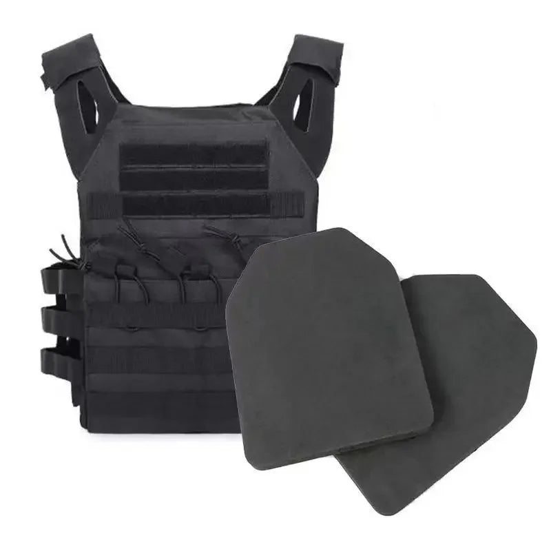 1Pair Airsoft Tactical Vest EVA Plates For Body Armor Carrier Vests Insert
