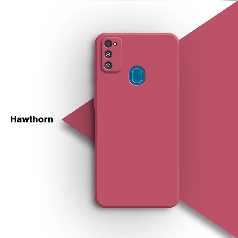 Klassieke, hoogwaardige hoes voor Samsung Galaxy M21 6.4 SM M215f SM M215f DS SM