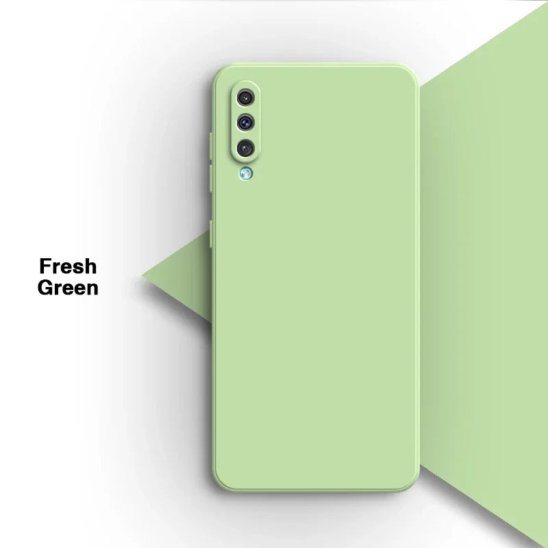 Telefoonhoesje voor Samsung Galaxy A70 A70e A70s A50 A50s Camerabeschermingsvloeistof