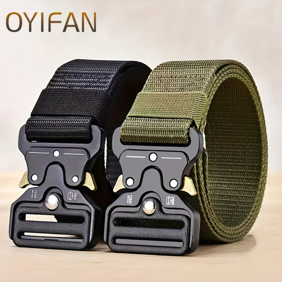 Men s Belt Outdoor Hunting Tactical Mens Belt Multifunctional Combat Survival