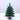 Christmas Tree Ornament Durable Mini Christmas Tree Decoration Prop for