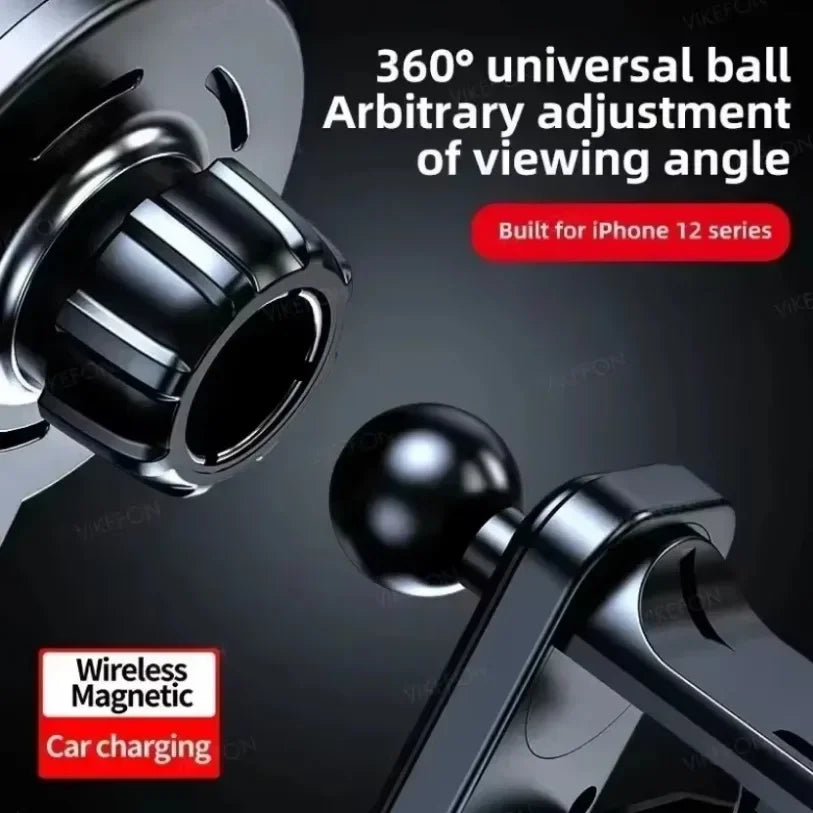 Magnetische draadloze autolader, autotelefoonhouder, autobeugel voor iPhone 16