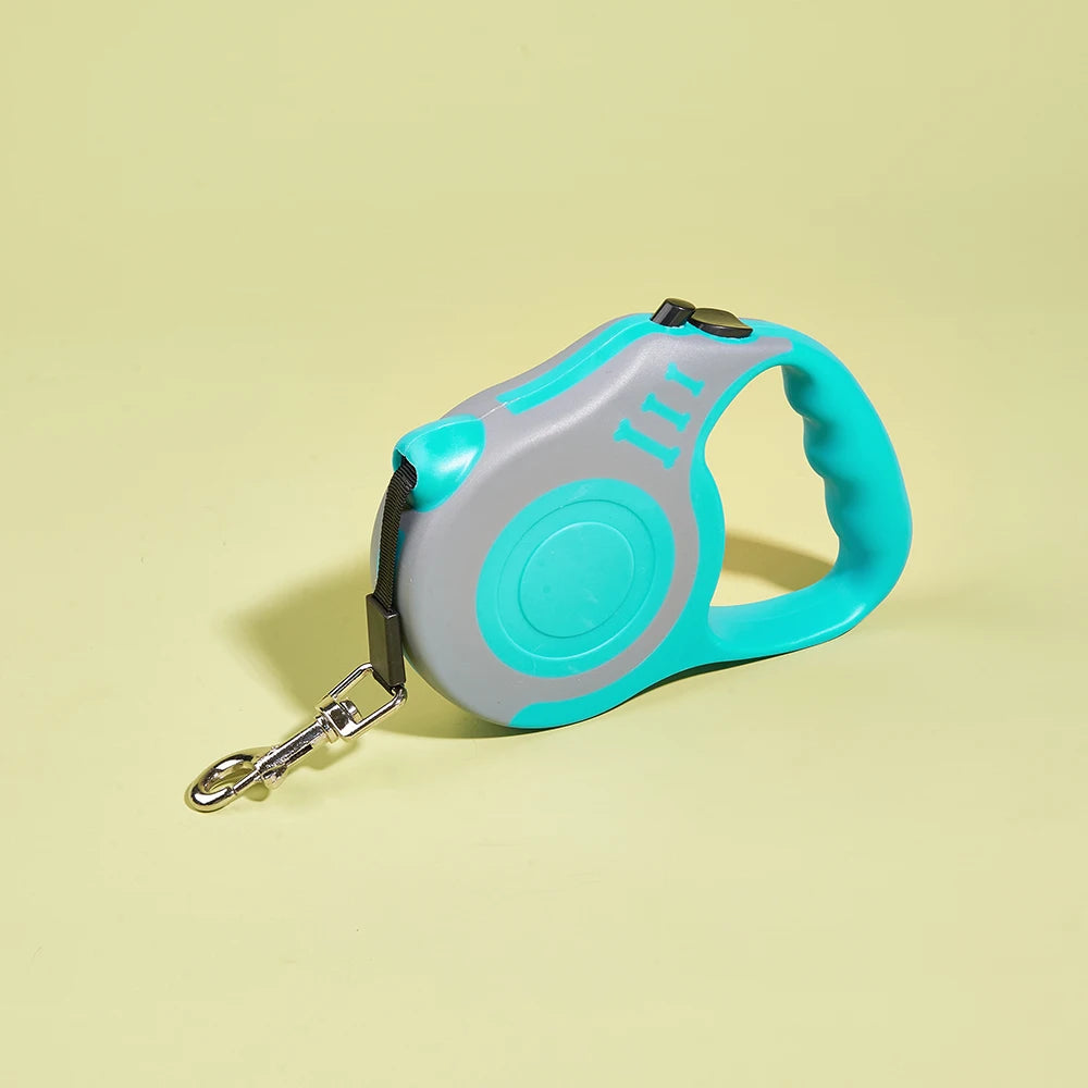 3m 5m Dog Leash for Small Dogs Cat Automatic Retractable Durable Nylon Lead
