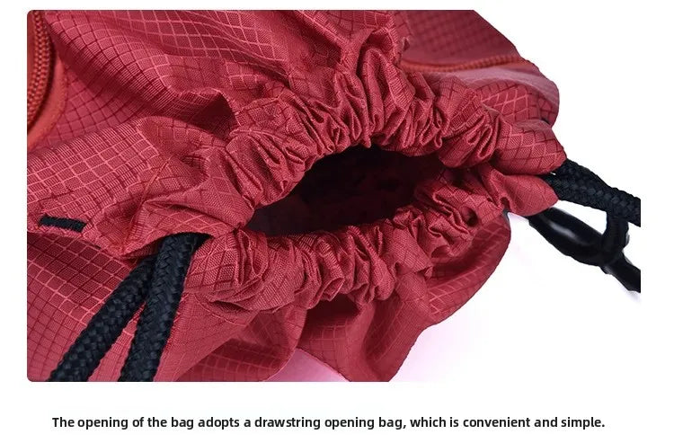 Lightweight Drawstring Sports Bag Large Capacity Basketball Bag Football Bag Outdoor Sports Portable
