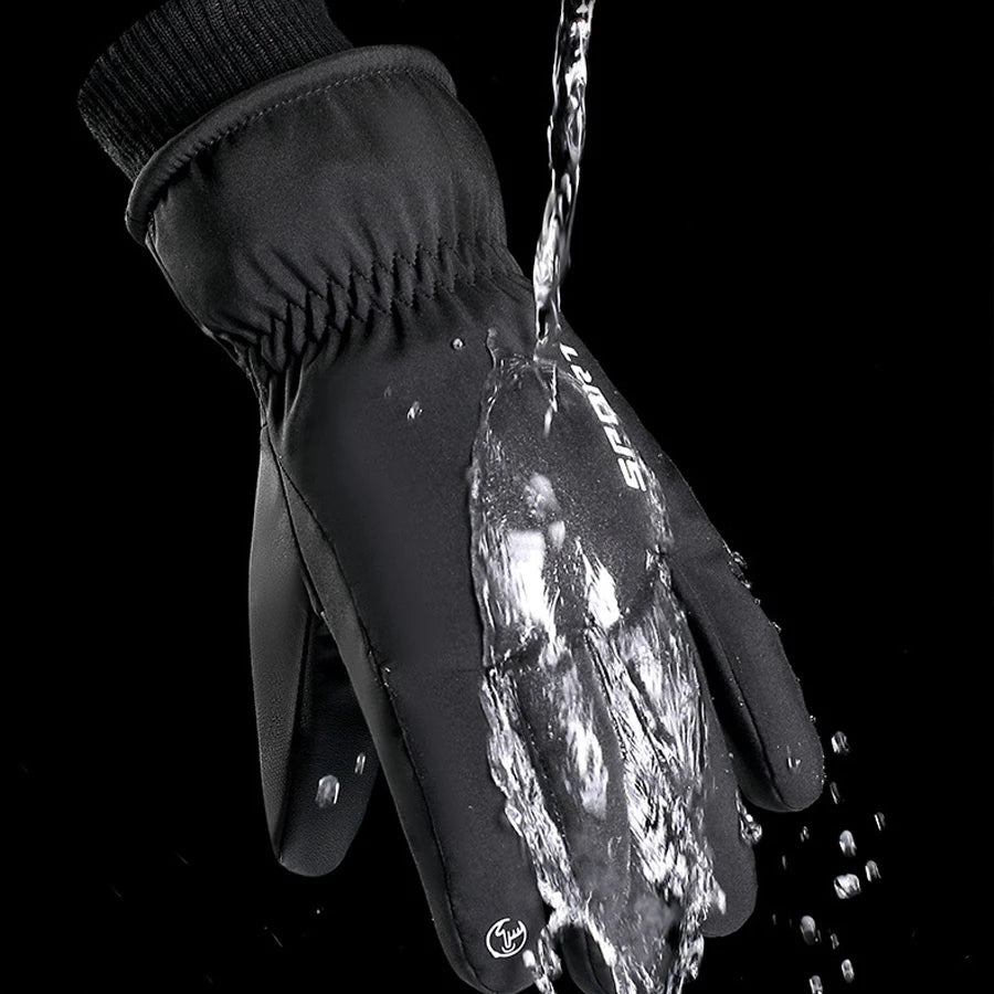 Skihandschoenen voor dames, winter touchscreen, waterdicht en koudebestendig, met