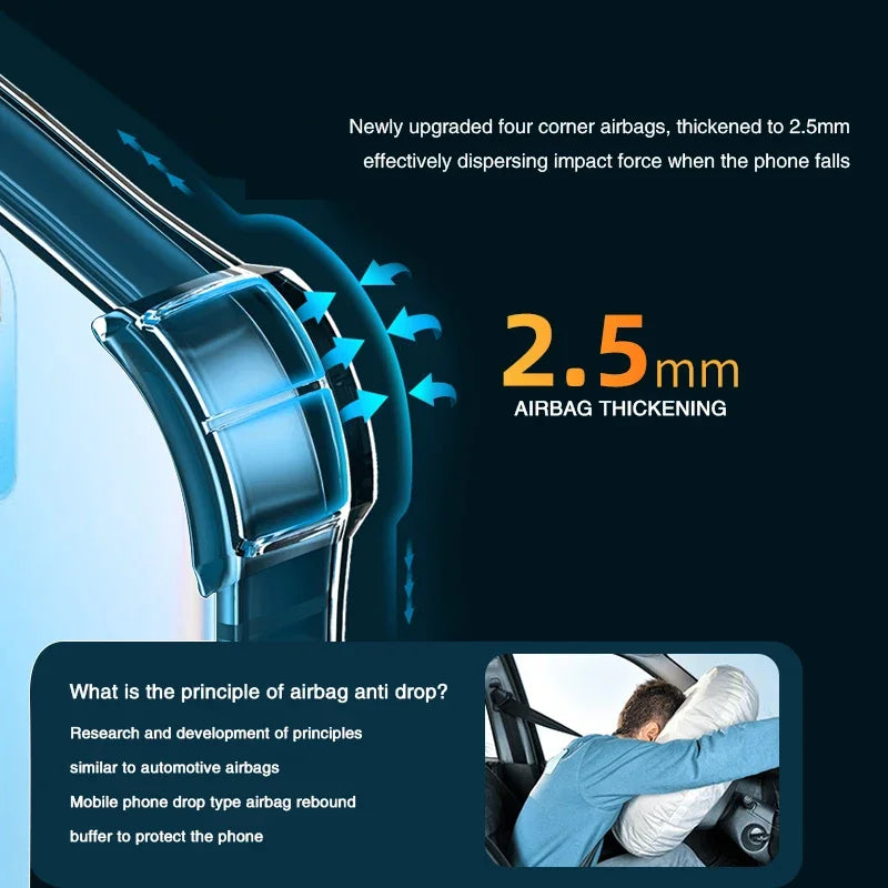 Airbag zachte siliconen telefoonhoes voor Huawei Nova3 Nova 3 3i 3E 2s 2i 2 Plus