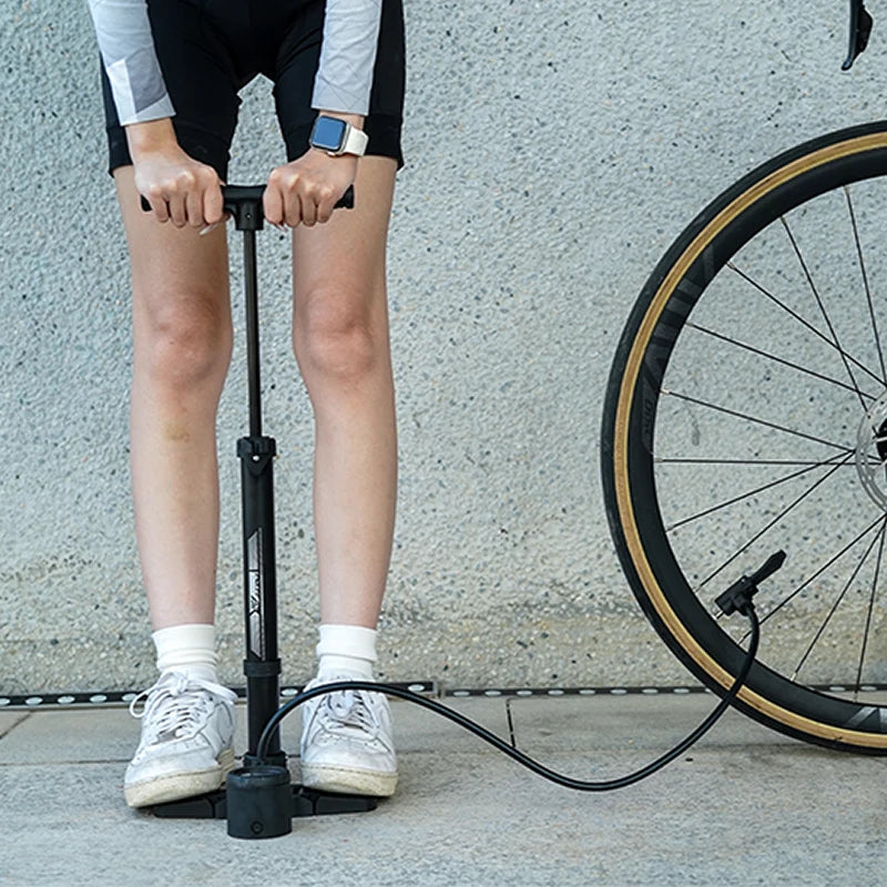 Enlee Fietspedaalpomp Draagbare Verticale Pomp Hoge Druk Moeiteloos Snel