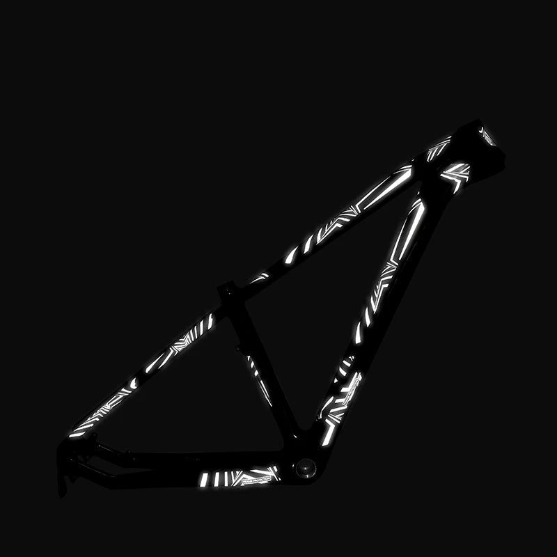 Enlee Fietsframe Reflecterende Film Fiets Krasbescherming Fietsframe