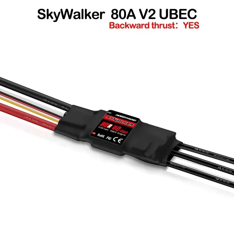 Hobbywing Skywalker 20a 30a 40 50a 60 80a 100a Brushless Esc Speedcontroler With
