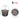 Outdoor Tableware Big Capacity Aluminum Alloy Camping Picnic Hanging Cookware
