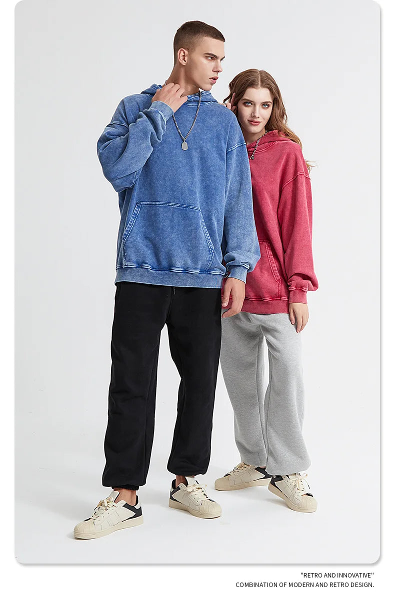 Bornladies Retro Verdikte Hoodie Mode Warme Trui 100% Katoen Dames Trend