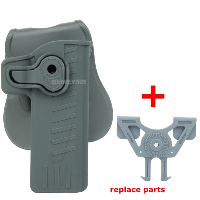 Tactical Gun Holster Men Hunting Shooting Gun Waist Belt Holster for