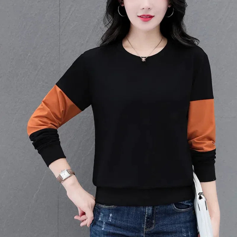 Lantaarn Lange Mouw Casual Pullover Hoodies Dameskleding Lente Herfst