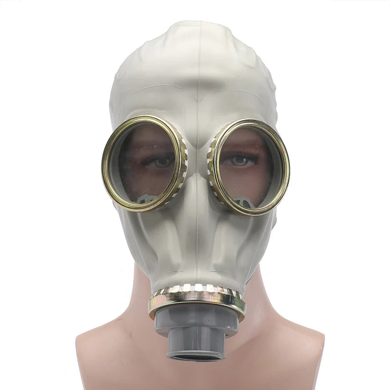 Creative Black Full Face Ghost Gas Mask Respirator Rubber Chemical Prevention