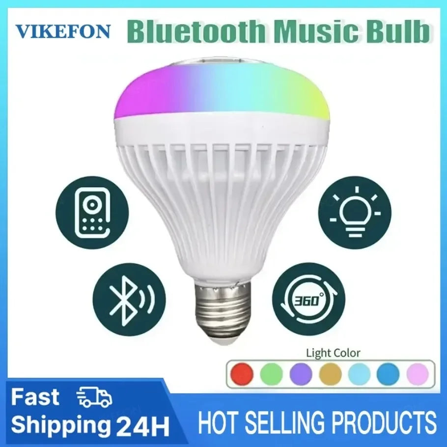 Bluetooth-luidspreker LED-muzieklamp met ingebouwde draadloze smart